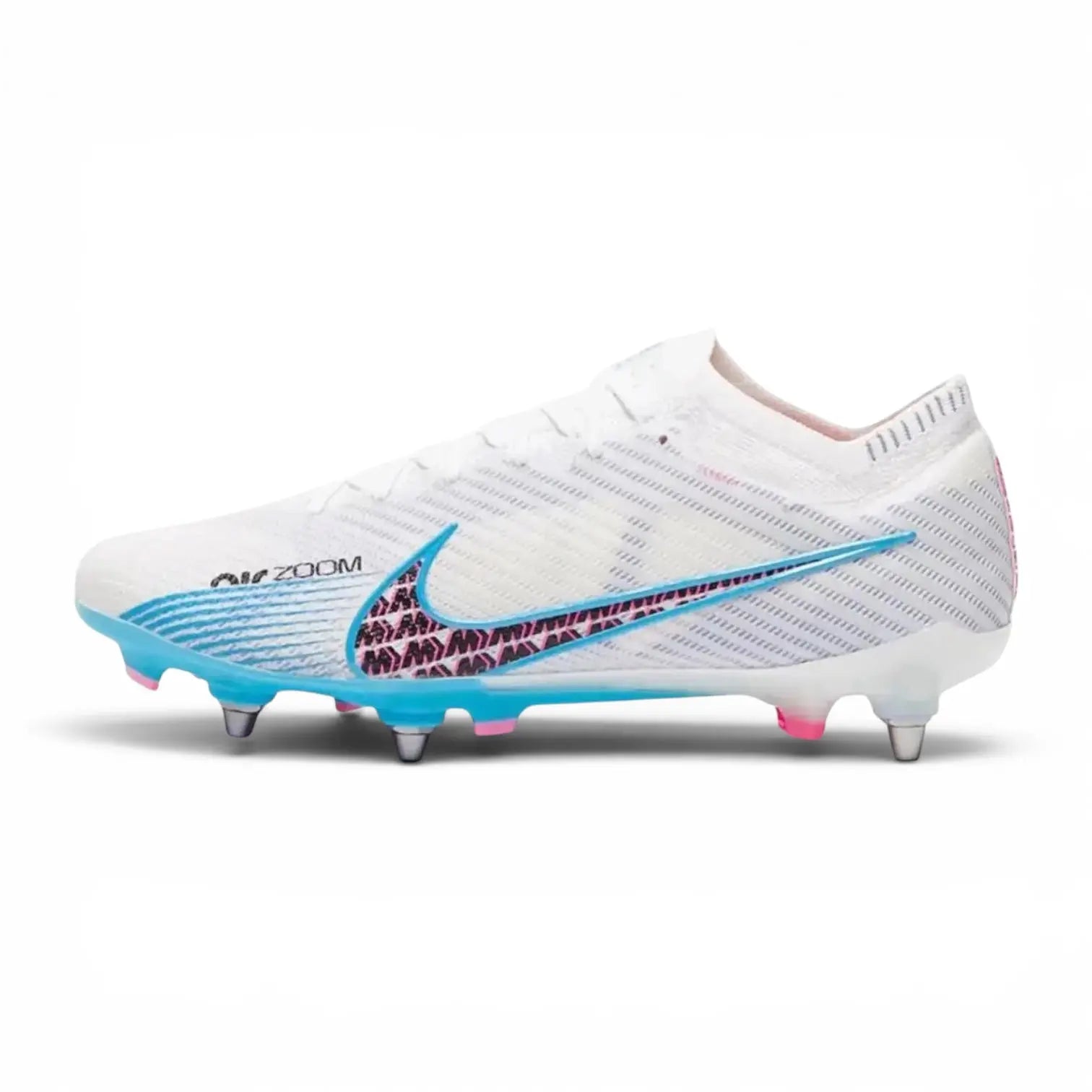 Nike Mercurial Vapor Zoom 15 Elite SG-Pro (white/blue) | EUNIQUEBOOTS