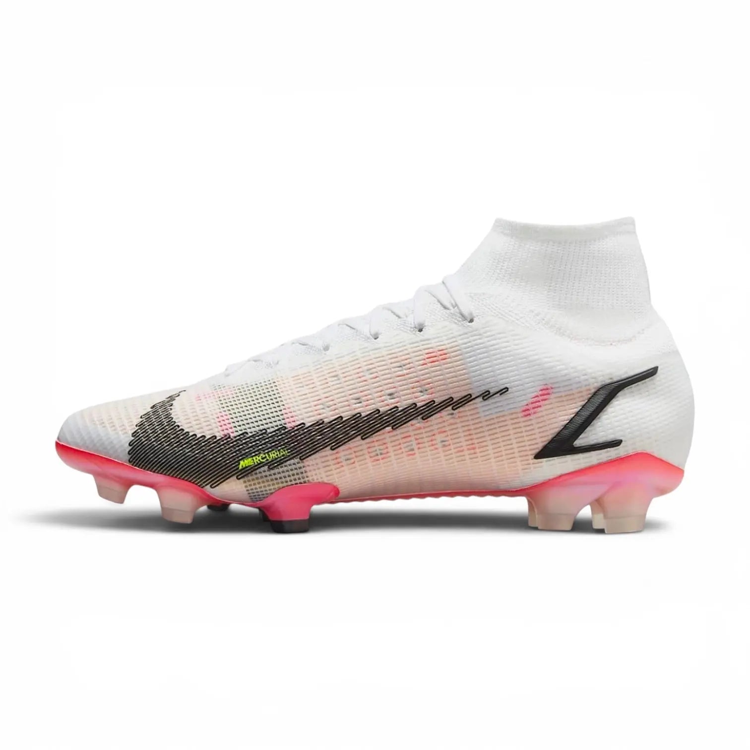 Nike Mercurial Superfly 8 Elite FG (white/rose) | EUNIQUEBOOTS