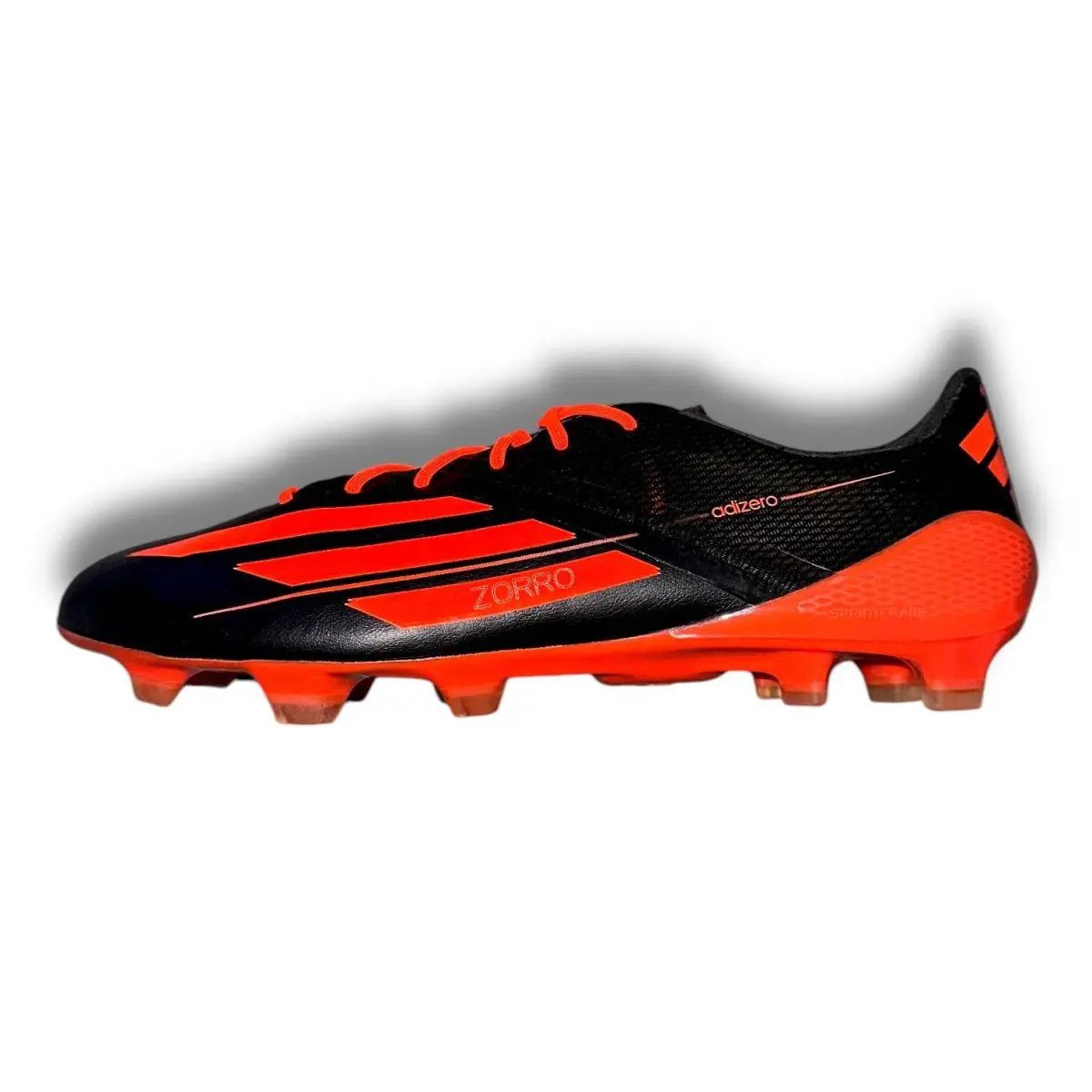 Adidas F50 Adizero FG Mi black/red / classic & rare football boots