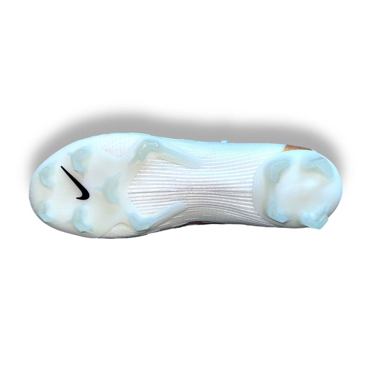 Nike Mercurial Vapor 12 Elite FG ID „white gold black“ - EUNIQUEBOOTS