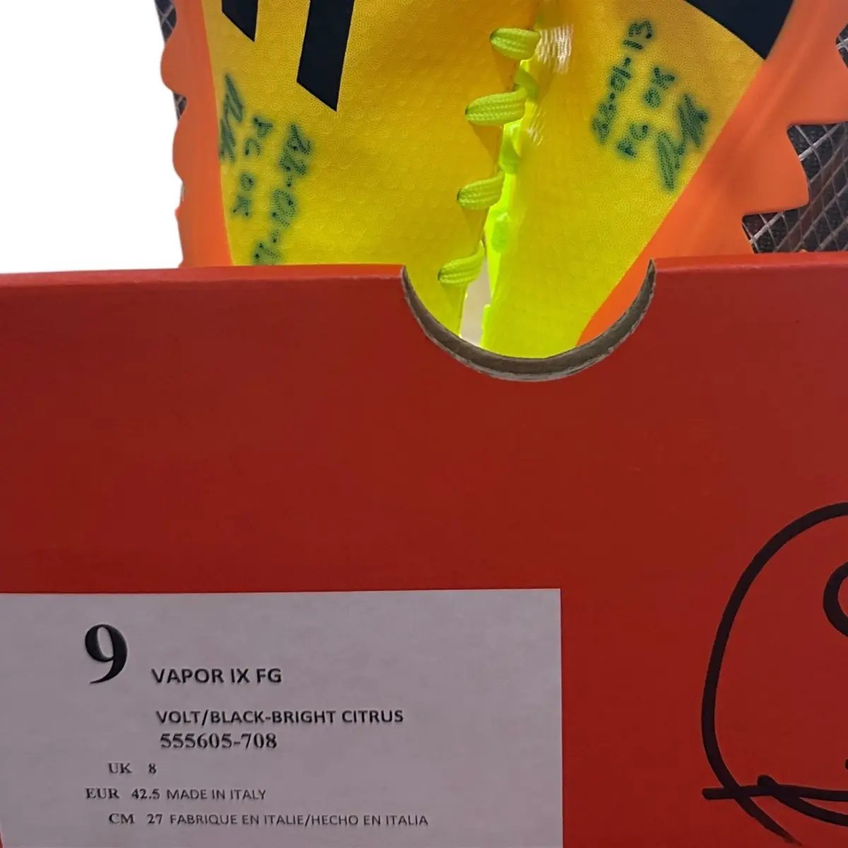 Nike Mercurial Vapor IX FG 708 / classic & rare football boots