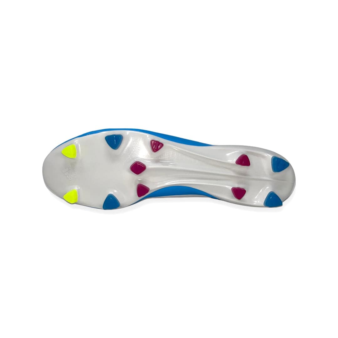 Adidas F50 Adizero Prime FG white cyan pink - EUNIQUEBOOTS