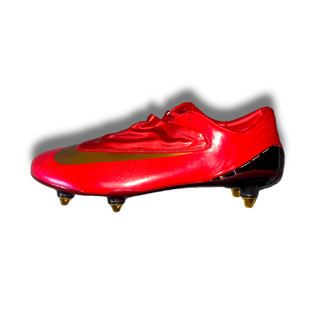 Nike Mercurial サッカーシューズ レッド/ゴールド NIKE ナイキ マーキュリアル ヴェイパー X FG ジュニア(レッド
