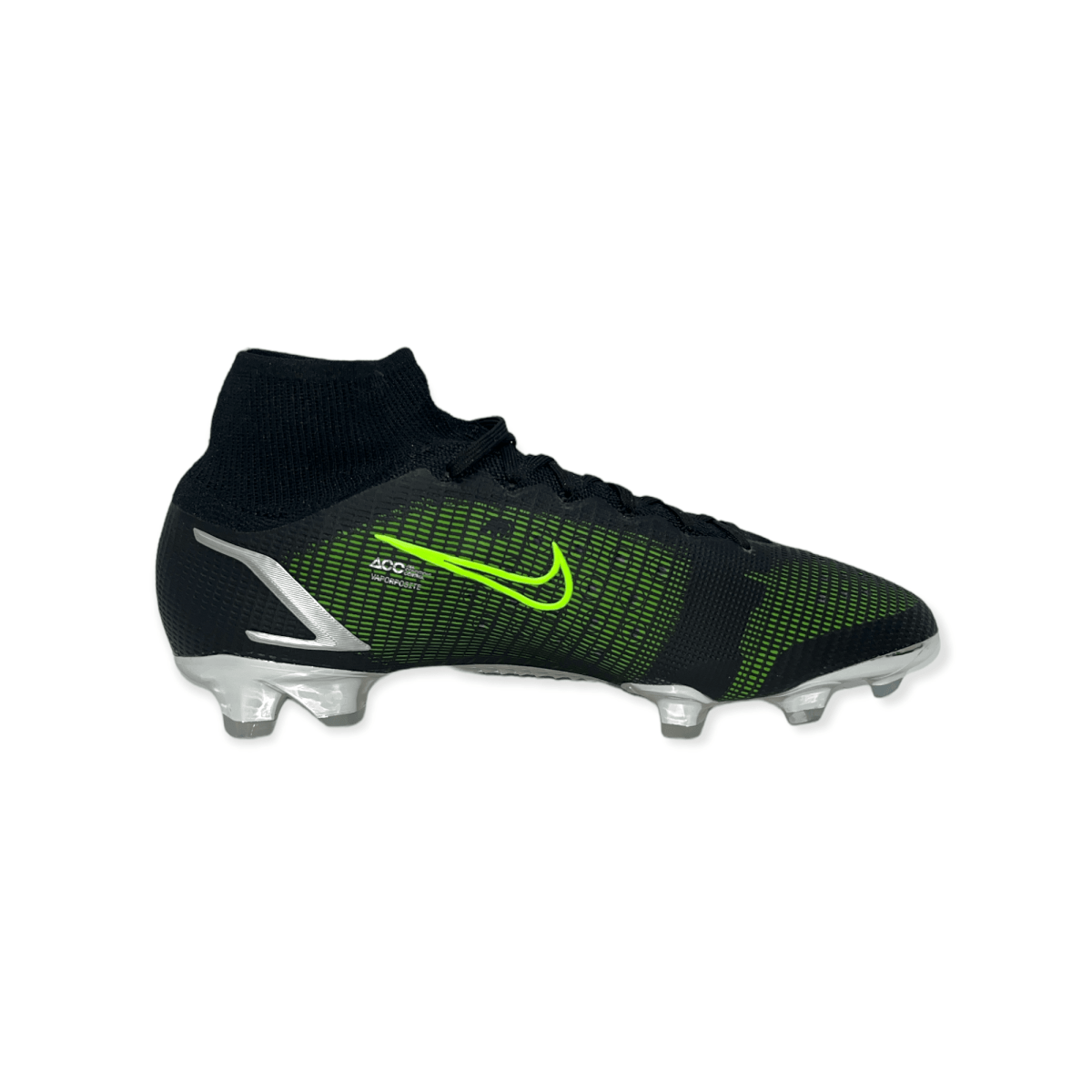Nike Superfly 8 Elite FG ID black green - EUNIQUEBOOTS