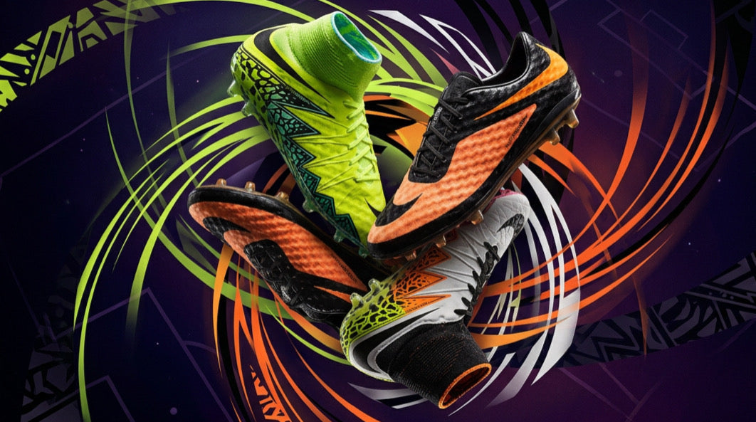 Nike Hypervenom classic and vintage football boots collection