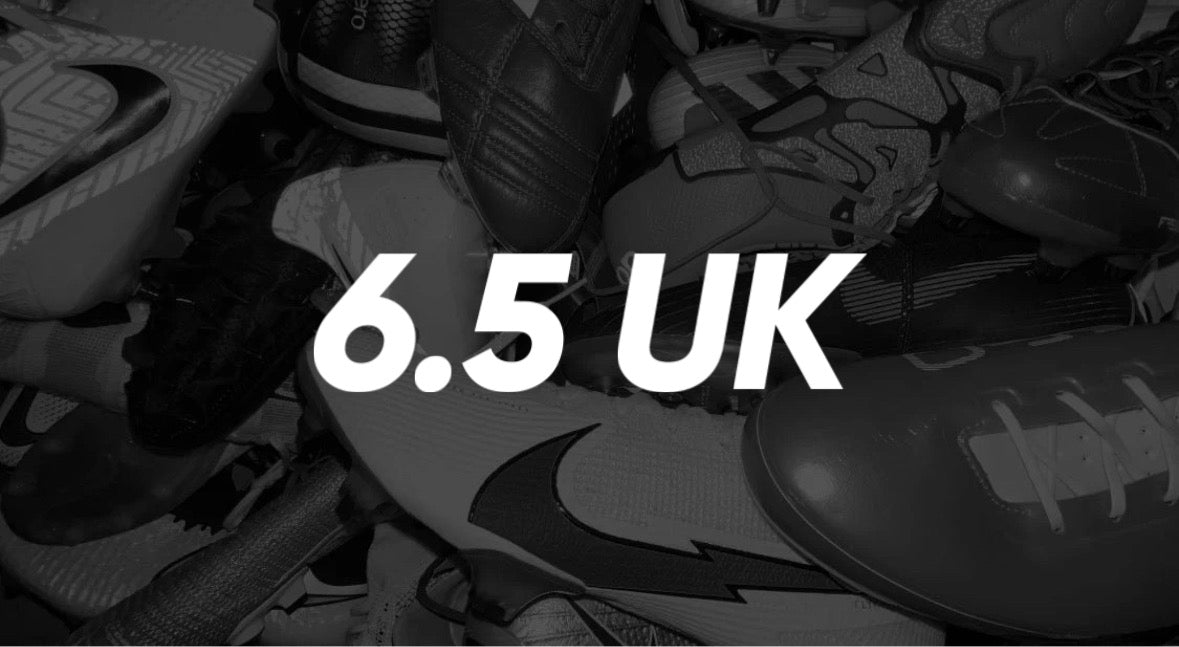 6.5 UK classic and rare football boots collection