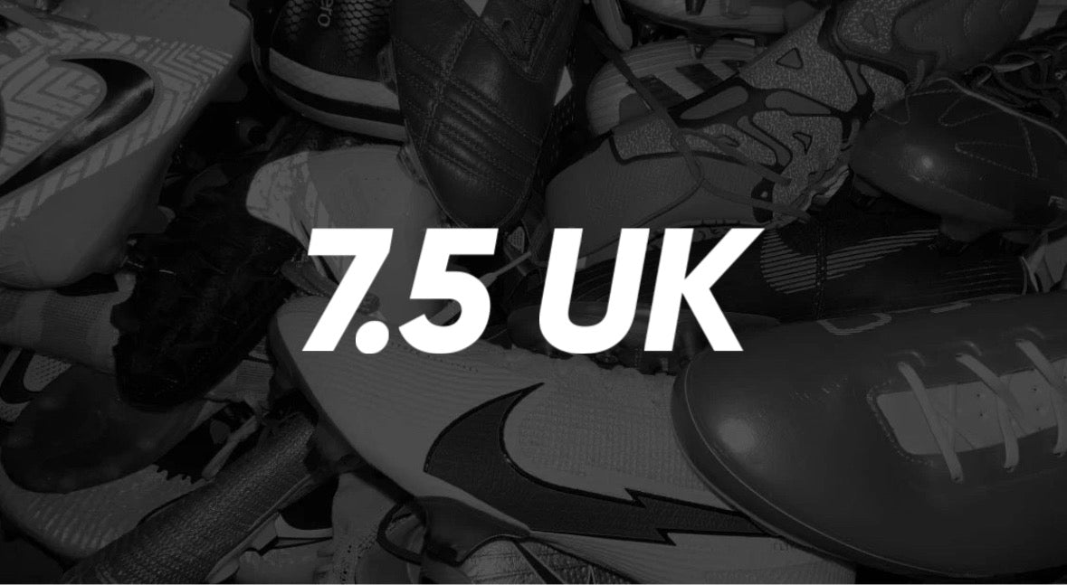 7.5 UK classic and rare football boots collection
