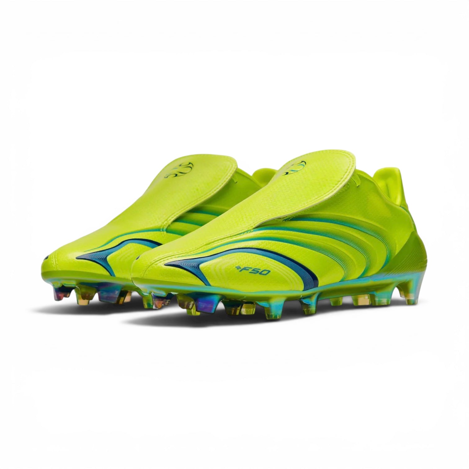 Adidas F50 Elite Tunit FG (Green/blue)