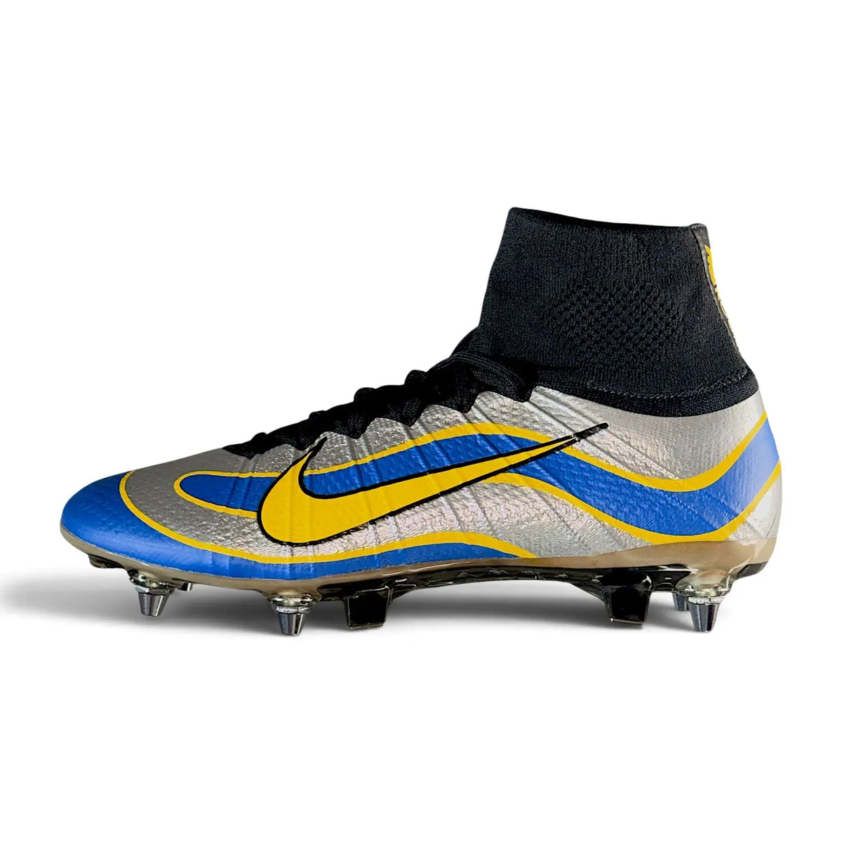 Nike Mercurial Superfly IV SG-Pro Heritage ID 98 (blue/silver/yellow) | EUNIQUEBOOTS