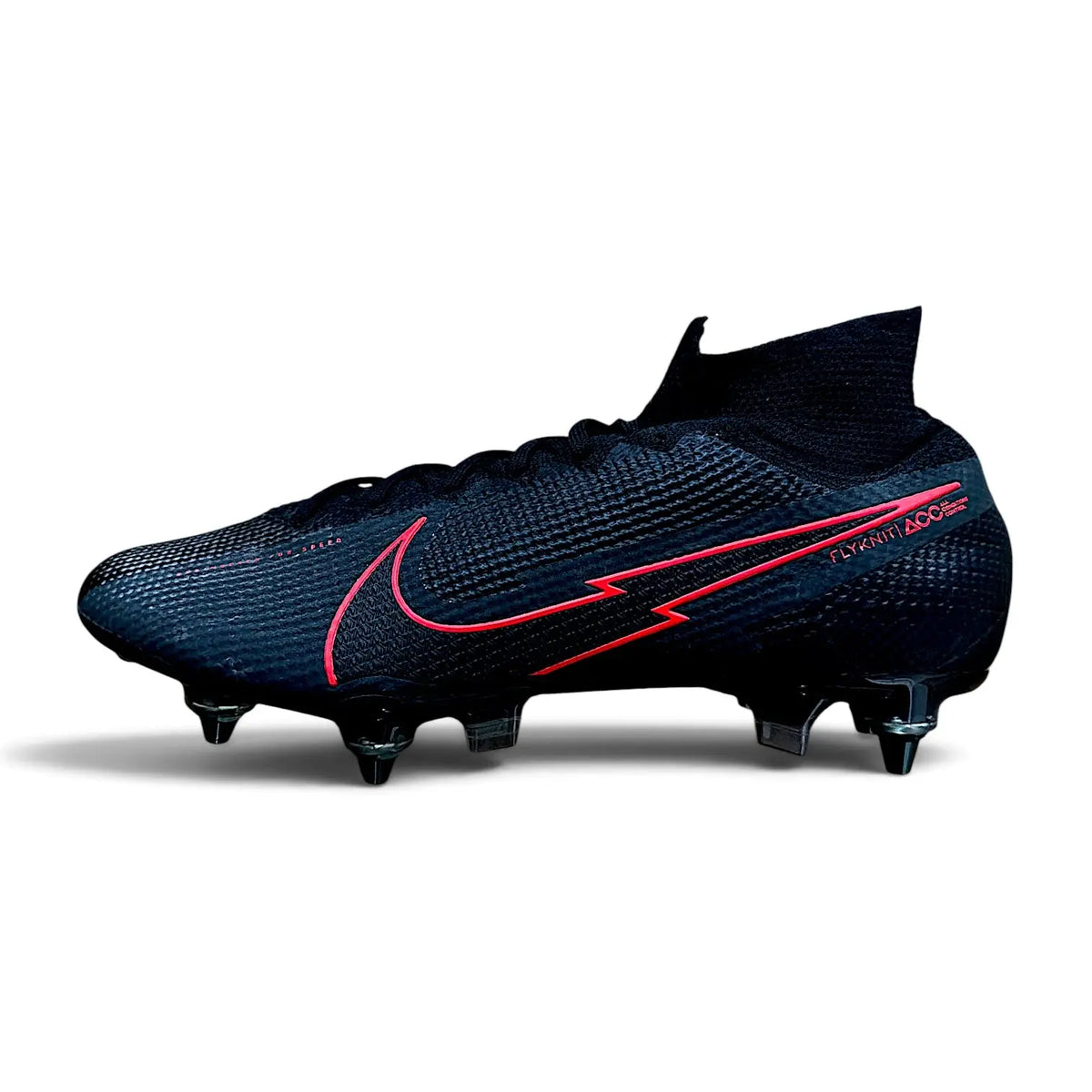 Nike Mercurial Superfly 6 Elite SG-Pro AC (black/red) | EUNIQUEBOOTS