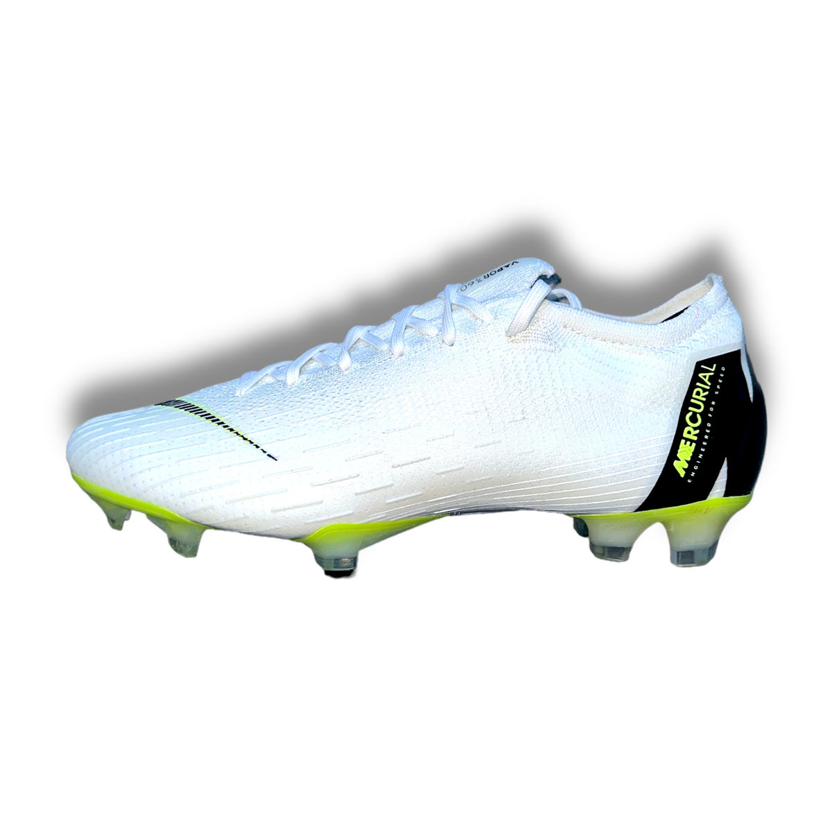 Nike Mercurial Vapor 12 Elite FG ID „white lime black“