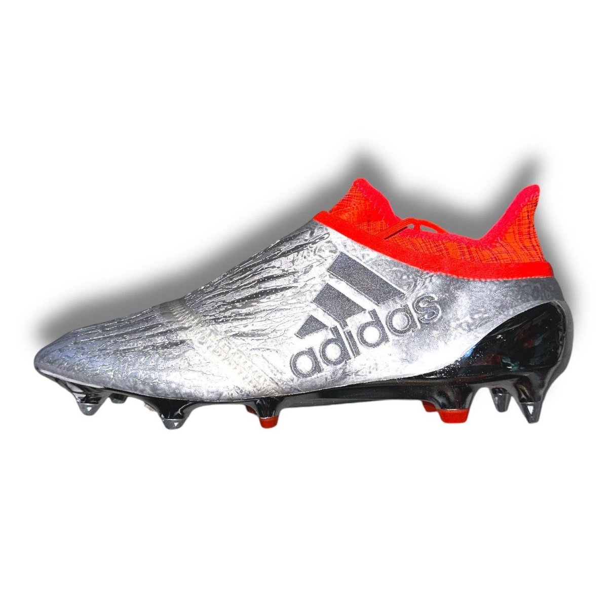 Adidas X 16+ Purechaos SG silver orange - EUNIQUEBOOTS