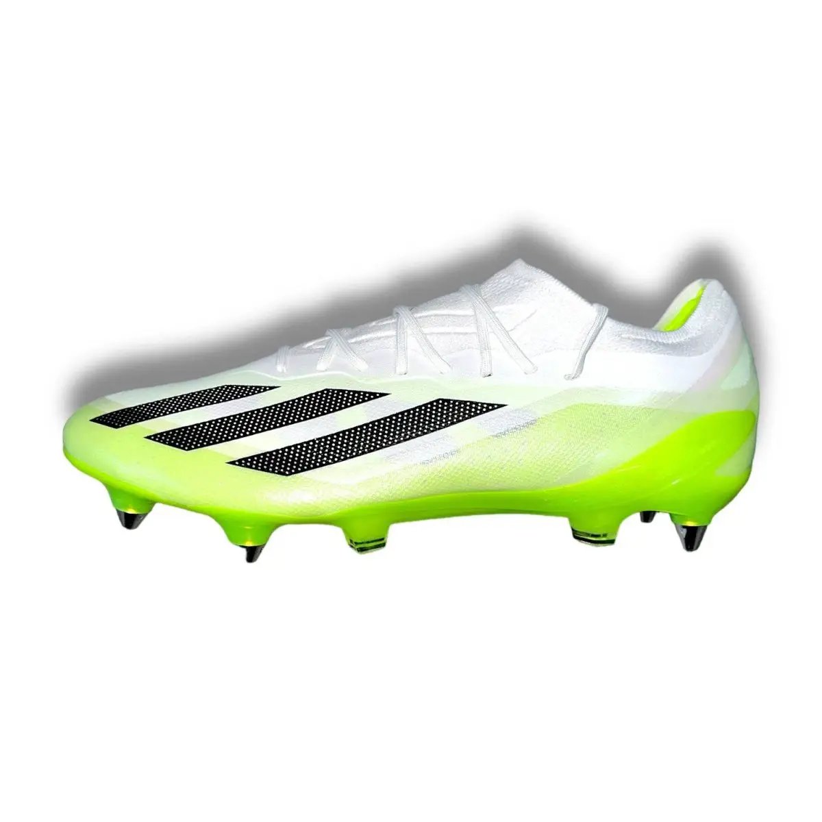 Adidas X Crazyfast.1 SG white green / classic & rare football boots