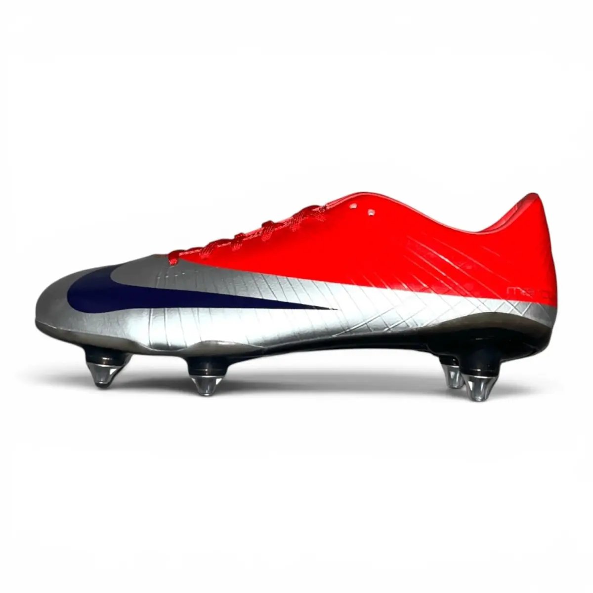 Nike Mercurial Vapor Superfly I SG red silver OG / classic & rare football boots
