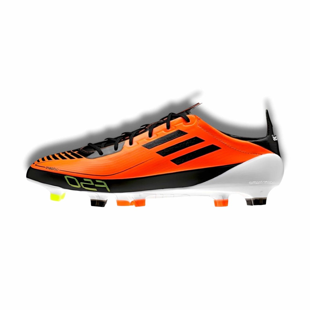 adidas F50 + FG Firm Ground Soccer Cleat Turbo/ Aurora Black