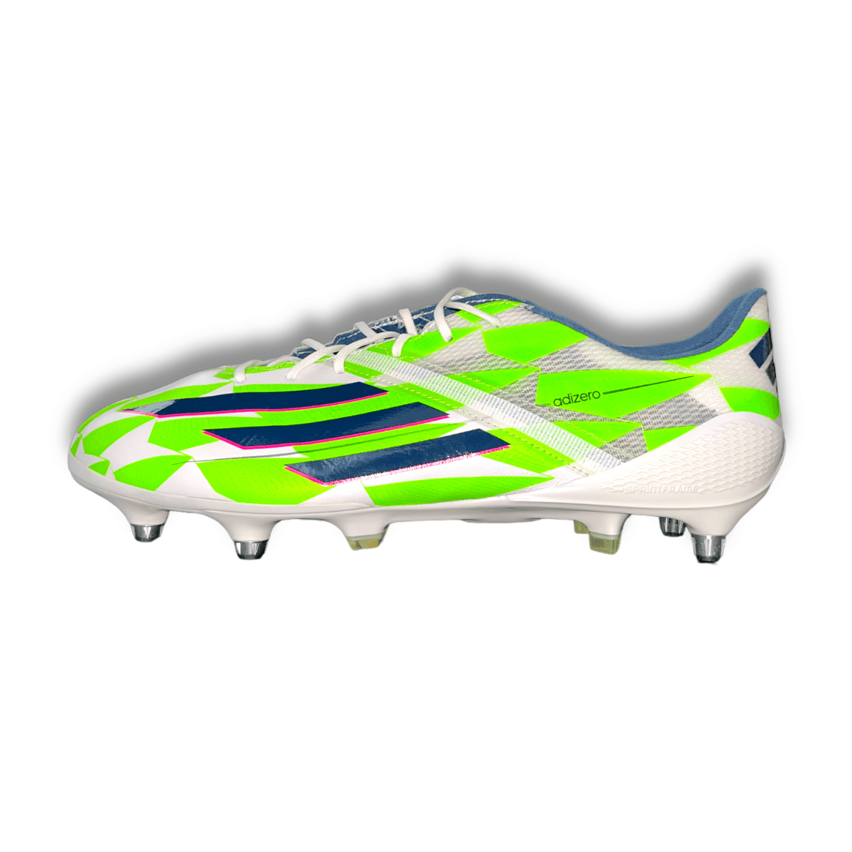 Adidas F50 Adizero SG Promo green white - EUNIQUEBOOTS