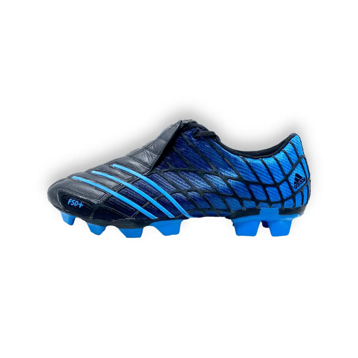 Adidas F50+ Spider blue FG / classic & rare football boots
