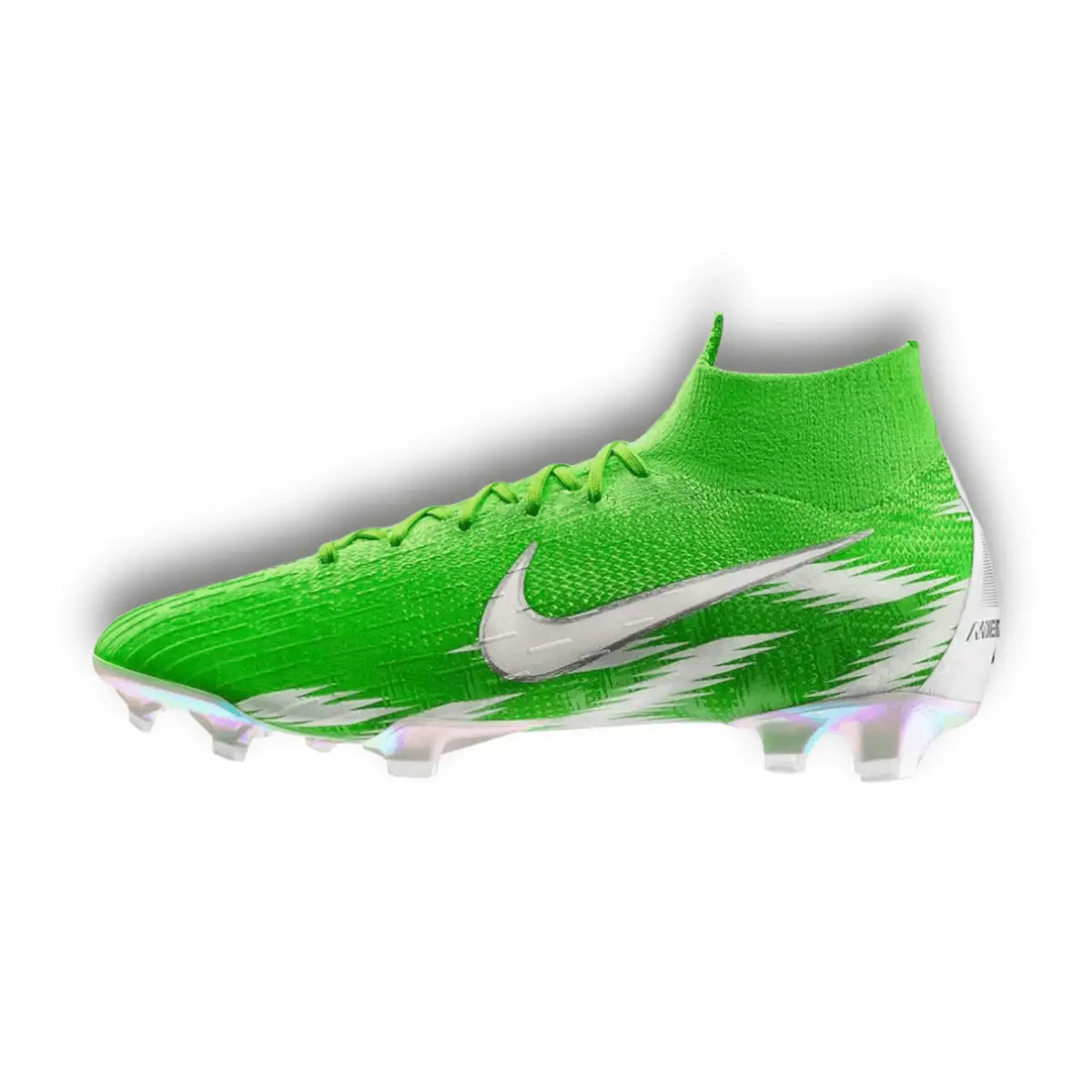 Nike Mercurial Superfly 6 ID green white / classic & rare football boots