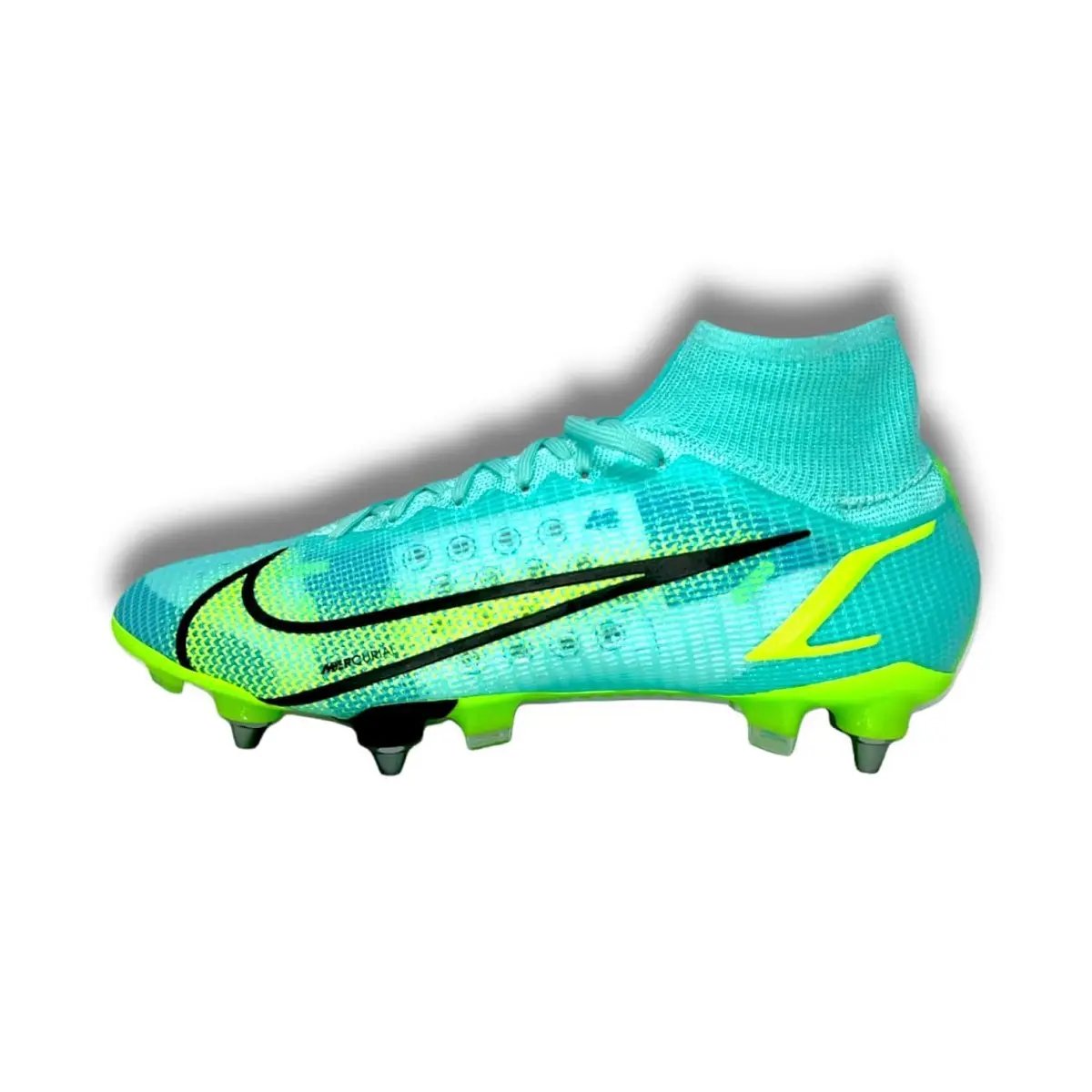 Nike Mercurial Superfly 8 Elite SG-Pro turquoise / classic & rare football boots
