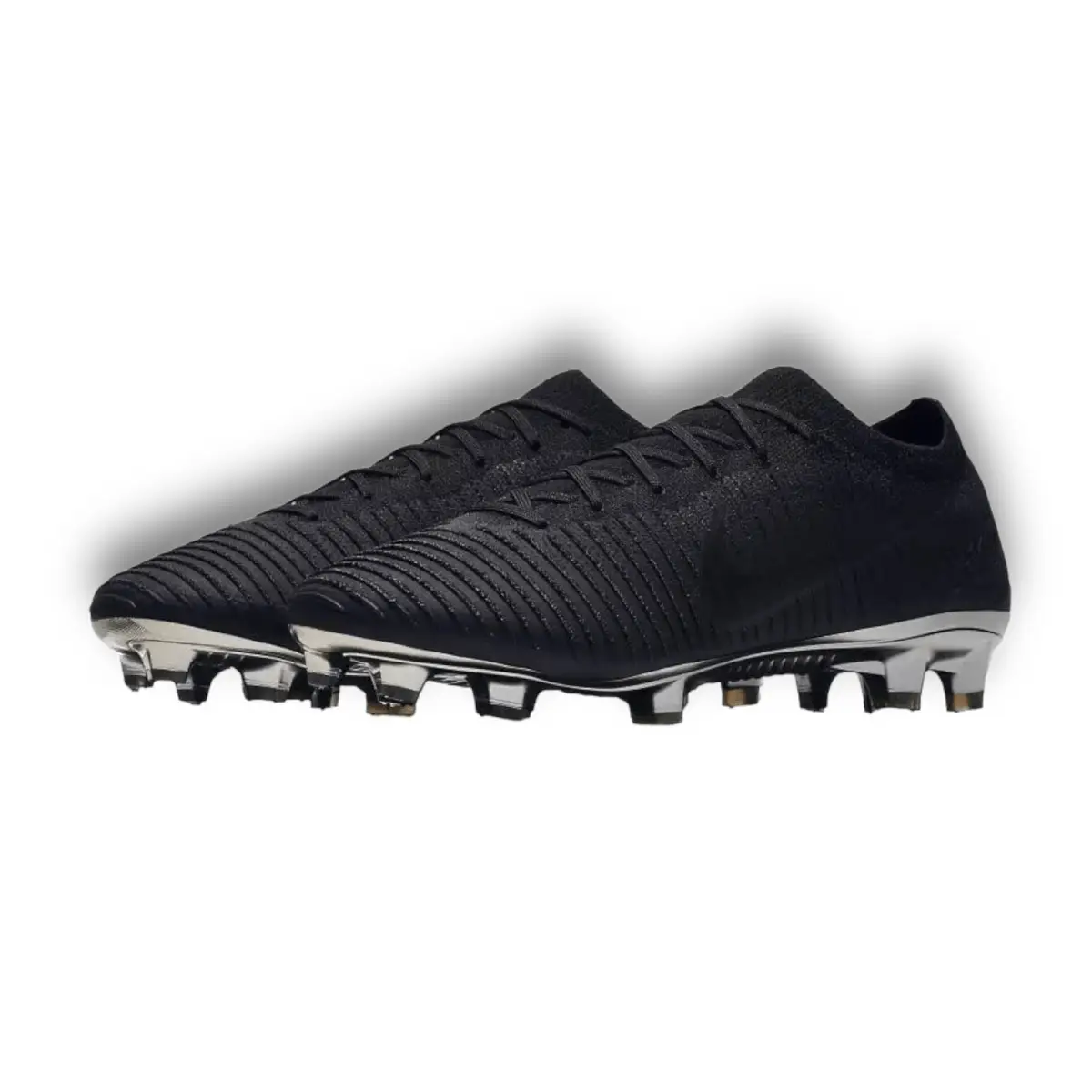 Nike Mercurial Vapor Flyknit Ultra FG black / classic & rare football boots